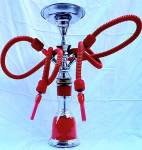 Egyptian Hookah Pipe With 2 Pipe Outlets Medium Size