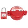Lockout Tagout Valve Lock Safety Padlock Heatproof For Gas Water Spigot