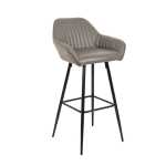 Stelio Bar Stool Ten Colour Options - Dark Brown