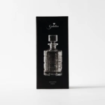 Galateo - Square Whiskey Decanter In A Gift Box