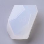 Ghost White Silicone Mould Large Gemstone 68X48X47MM