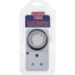 SCE White Wall Plug 24-HOUR Timer