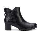 Ladies Nelly Nappa Boots In Black - Black 9