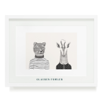 Cheetah & Bokkie Art Print