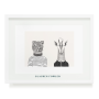 Cheetah & Bokkie Art Print