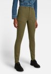 G-star Raw High G-shape Cargo Skinny Pant - Dark Olive