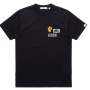 Mens Patch T-Shirt In Black - Black / 3XL