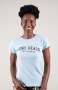Ladies Slogan T-Shirt - Blue - XL