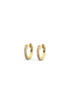 Stone Huggies - 9CT Yellow Gold - 10MM A Grade Cubic Zirconia