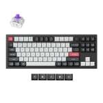 Keychron Q3 He Qmk 80 Wireless Custom Mechanical Keyboard Nebula Switch - Carbon Black