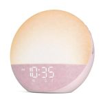 Odokee Sunrise Alarm Clock White Noise Machine: Natural Wake Up Light - Dimmable Clock With Bluetooth Speaker For Bedroom - 25 S