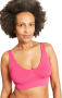 Boody Padded Shaper Crop Bra - Bca Pink - M