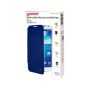 Promate SANSA-S4 Stylish Leather Flip-cover And Shell Case For Samsung Galaxy S4-BLUE Retail Box 1 Year Warranty