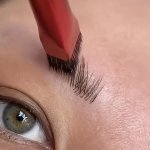 2PCS Wild Eyebrow Brush Square Multifunctional Stereoscopic Painting Hairline Eyebrow Paste Concealer Eyebrow Brush Brow Makeup