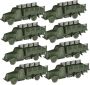 Decorative Truck Toys Vehicle Model For Boys And Girls Sandbox Toys 12PCS