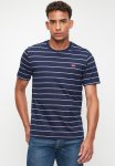 Levi's Short Sleeve Original Hm Tee Taper Stripe - Navy