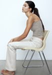 Straight Joggers - Light Beige
