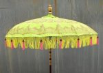 Lime Green Temple Umbrella 2.5M