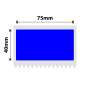 NB553 - NIIMBOT - K3 ONLY - 75X40MM - 690 BLUE LABELS
