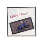 40 X 40CM Bicycle Frame Blue