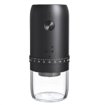 Coffee Grinder Charge Portable Vacation Travel Cafe Grinder Black