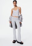 Flared Leggings - Grey