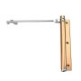 Zbqqp Hinge Safety Spring Door Closer Converts The Hinged Door To Automatic Closing Suitable Tor Many Types Of Doors Easy To Insta Champagne Qpw