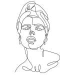 Sophia Metal Wall Art - 63CM L X 100CM H