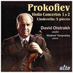Prokofiev:violin Ctos Nos 1 & 2 CINDE Cd 2016 Cd