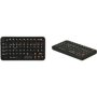 KBD-ZW-51008 Wireless MINI Keyboard With Air Mouse Black