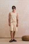 Textured Short - XL Sand
