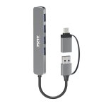 Connect USB Type-c To 4- Usb-a 3.0 Hub