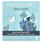 Natracare Ultra Pads Organic Cotton Cover Super 12 Pads