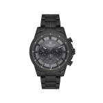 Exclusive Mens Multifunction Black Stainless-steel Watch