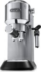 De'Longhi Delonghi Dedica Style Pump Espresso Maker Silver