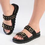Madison Jeth Sandal - Black - 8
