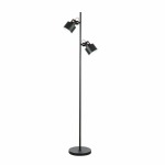 Starlight Metal Double Head Floor Lamp - Matt Black Matt White - Matt White