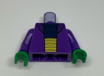 Parts Torso Sw Sweater Over Dark Blue Shirt And Large Yellow Belt Pattern Dark Purple Arms Green Hands 973PB0584C01