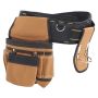 Detachable Tool Pouch 12 Pockets Waist Belt