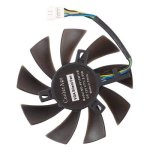 T129215SU 4 Pin Two Ball-bearing Replace Cooling Fan For Msi Gigabyte GTX 1060 Rx 480 460 570 580 R9 290X Rx 550 Card Cooler