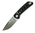 Pl-xt Pivot Lock Black Micarta Black G10 Stonewash