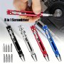 8-IN-1 Multi-functional Screwdrive Set Aluminum Alloy Screwdriver Precision Set Convenient Repair Tools Portable Multifunction Repair Tools