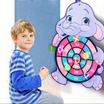 1SET Colorful Elephant Sticky Ball Toss Safe Interactive Family Game Enhancing Coordination & Bonding Perfect Indoor outdoor Fun