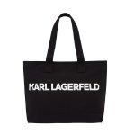 Extra Large Logo Tote Bag -black