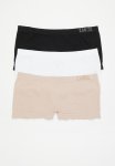 Kangol 3PK Plain Seamless Boyleg W b Print - Black mocha white