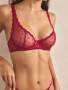 Women's Solid Color Lace Sheer Sexy Fashion Lingerie Bra