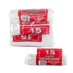 Bulk Pack X 6 Refuse 15 Piece 20 Micron Clear 800X910MM.
