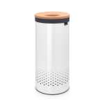 Brabantia Laundry Bin 35 Litre With Cork Lid - White