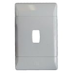 G000-P 1LEVER Grid Plate 2X4 White - Range