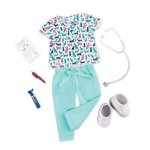 Our Generation Outfit – Healthy Paws Vet Uniform
